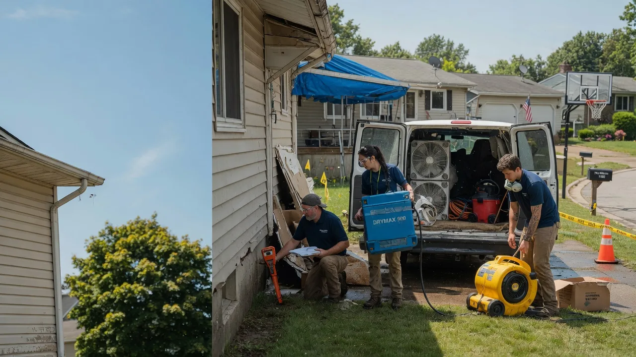 Ceiling Leak Cleanup in Anna, IL near me